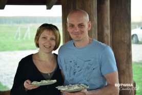 Дегустацией сыров собственного производства от семьи Марченко